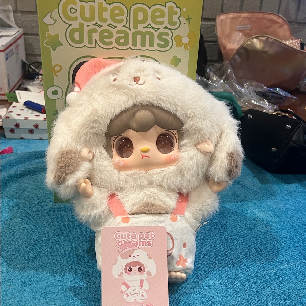 Cute Pet Dreams Plush Doll with Ha